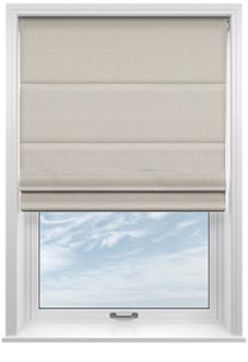 Calvert, Mist - Twist&Fit Roman Blind